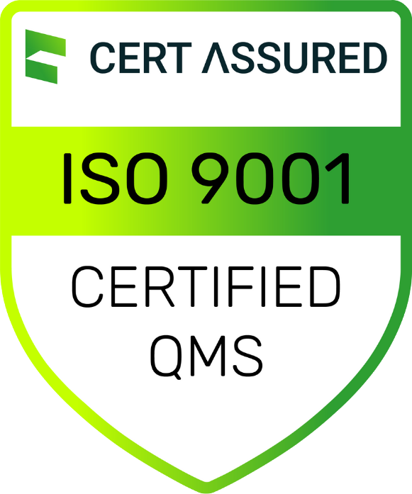 NOW ISO 9001 certified by CERT ASSURED