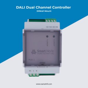 Smart Node – DALI Dual Channel Controller | DIN Rail Mount | Model SD.DGD6402.1